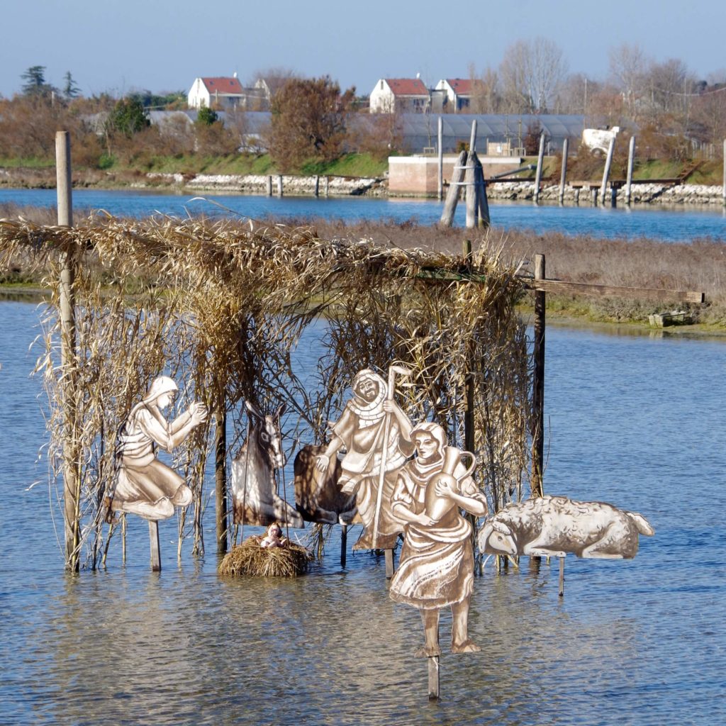 presepe sull'acqua ca vio