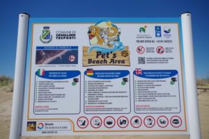 accesso cani in spiaggia cavallino